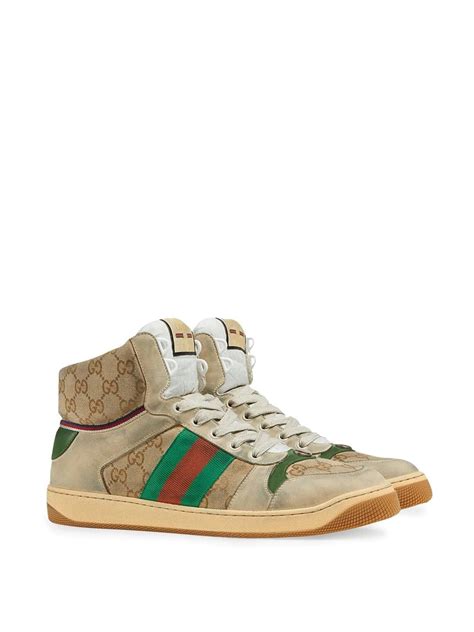 gucci common high tops mpn|farfetch Gucci high top.